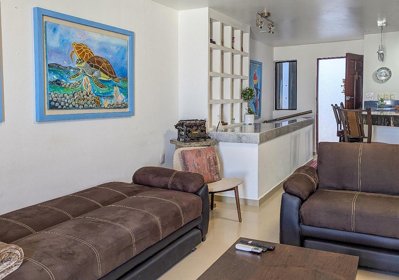 Villa Aurora Beautiful Beachfront Apartment Cancún Exteriör bild